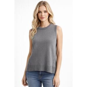 Brochu Walker Lagonlook Sweater Pleated Shirting Layer Cashmere Small